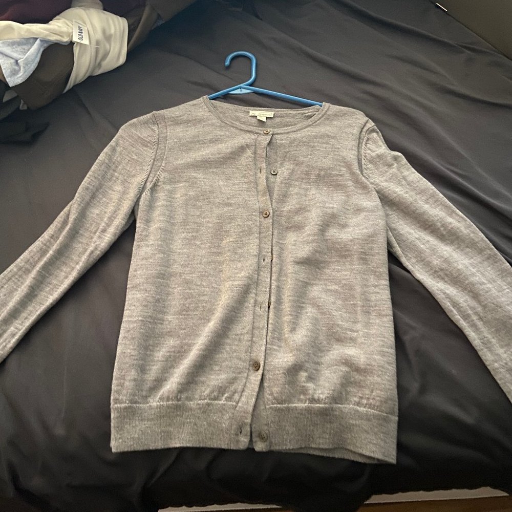 Gray Cardigan